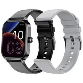 SPC Smartee Duo 3 Smartwatch - Pantalla AMOLED 1.93", Llamadas Bluetooth, Monitorización Frecuencia Cardíaca, Sueño, +100 Deportes, IP68, Negro - Ref. 9657N